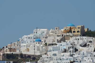 Le case di Santorini